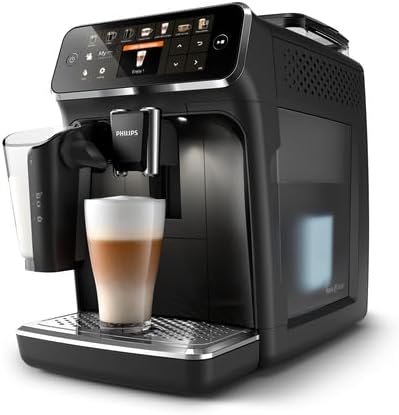 Serie 5400 EP5441/50 Kaffeevollautomat – Espressomaschine für 12 Getränke,schnell reinigendes LatteGo System,intuitives TFT-Display,anpassbare Kaffeeeinstellungen